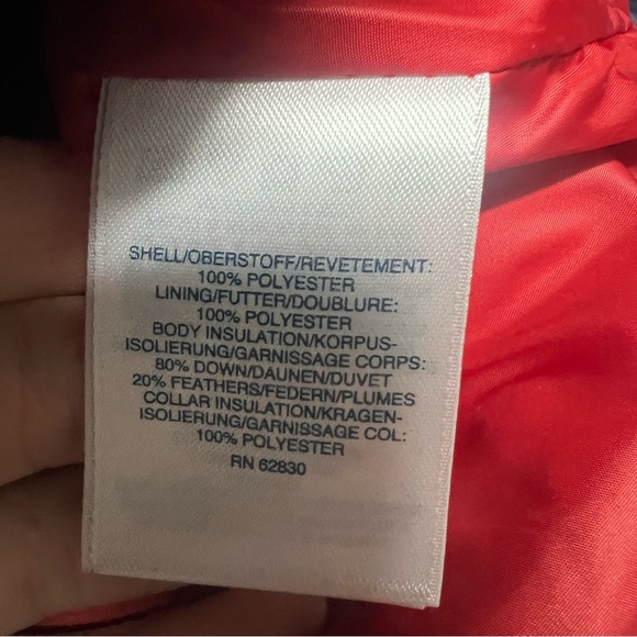 Lands End Vest Womens XS 2-4 Blue Red Teal Puffer Plaid Down Fill 600 NEW - Picture 6 of 7